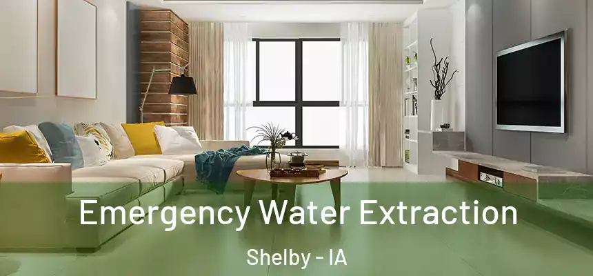 Emergency Water Extraction Shelby - IA