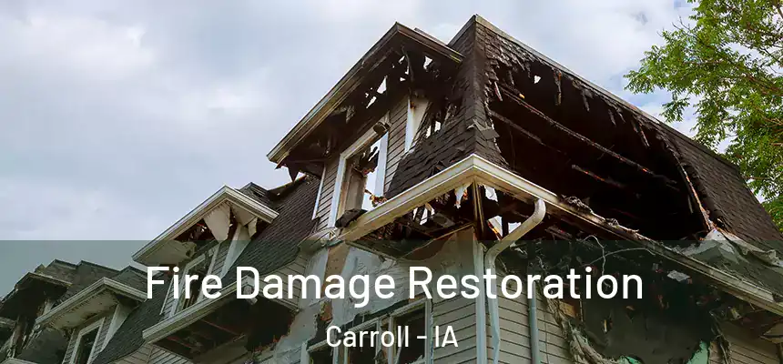  Fire Damage Restoration Carroll - IA