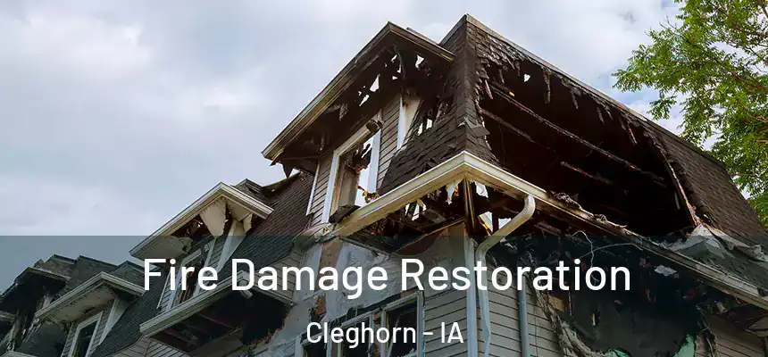  Fire Damage Restoration Cleghorn - IA