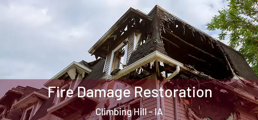  Fire Damage Restoration Climbing Hill - IA