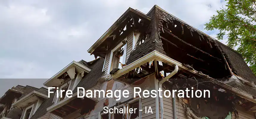  Fire Damage Restoration Schaller - IA