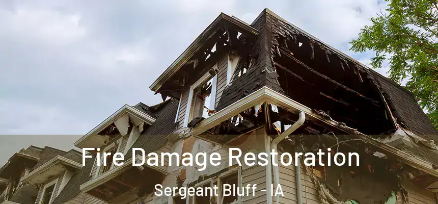 Fire Damage Restoration Sergeant Bluff - IA