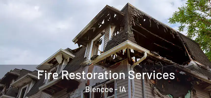 Fire Restoration Services Blencoe - IA