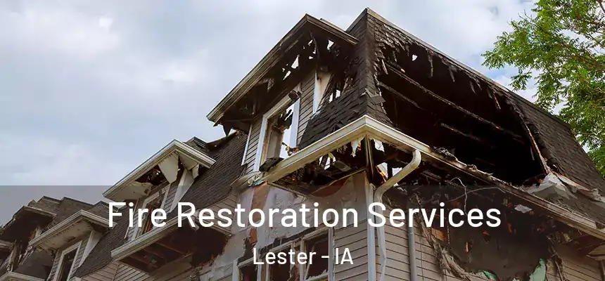  Fire Restoration Services Lester - IA