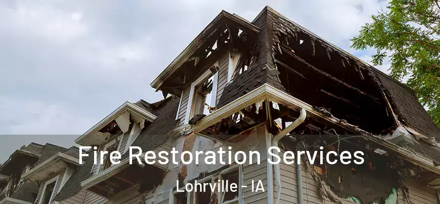 Fire Restoration Services Lohrville - IA