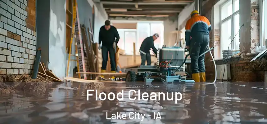 Flood Cleanup Lake City - IA