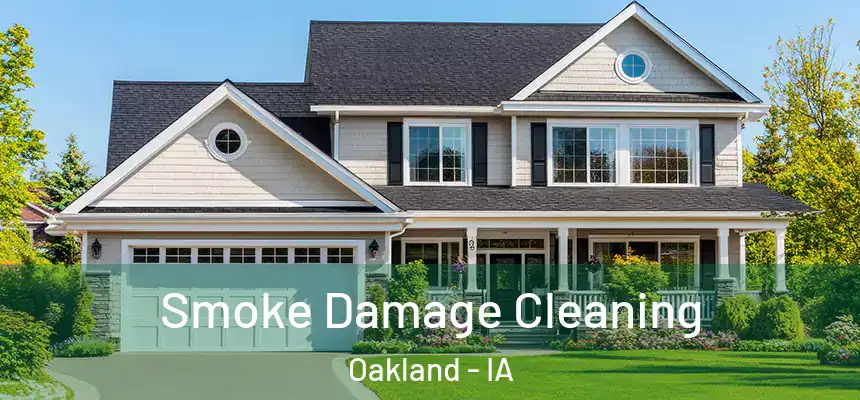  Smoke Damage Cleaning Oakland - IA