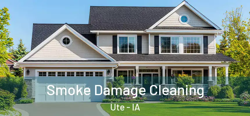  Smoke Damage Cleaning Ute - IA