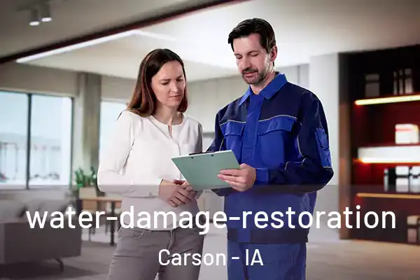 water-damage-restoration Carson - IA