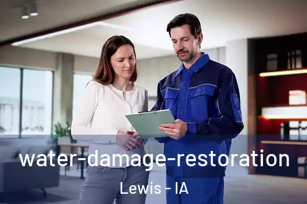  water-damage-restoration Lewis - IA