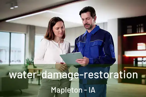 water-damage-restoration Mapleton - IA