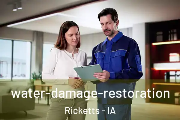  water-damage-restoration Ricketts - IA