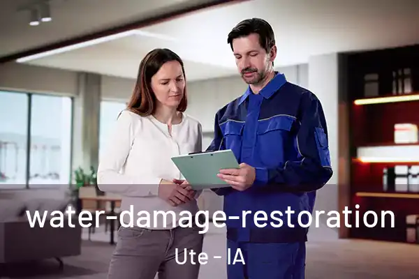  water-damage-restoration Ute - IA