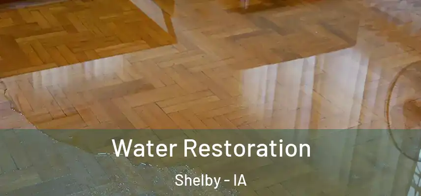  Water Restoration Shelby - IA